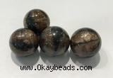 CDN1014 25mm round staurolite decorations wholesale