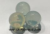 CDN1039 30mm round opal decorations wholesale