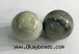 CDN1303 40mm round jasper decorations wholesale