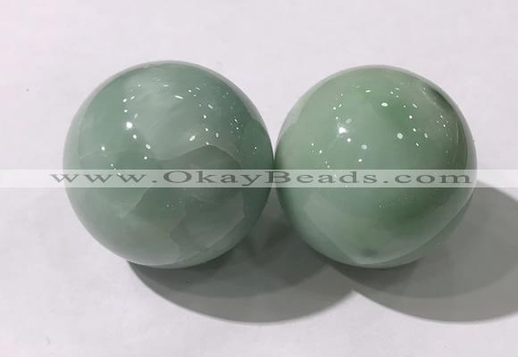 CDN1319 40mm round gemstone decorations wholesale