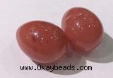 CDN1336 35*45mm egg-shaped cherry quartz decorations wholesale