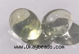 CDN1338 35*45mm egg-shaped glass decorations wholesale