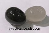 CDN1413 35*45mm egg-shaped jasper decorations wholesale