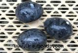 CDN322 30*40mm egg-shaped black labradorite decorations wholesale