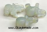 CDN401 25*50*35mm elephant opal decorations wholesale