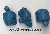 CDN436 28*45*22mm turtle imitation turquoise decorations wholesale