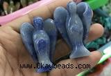 CDN494 35*50mm angel blue aventurine decorations wholesale