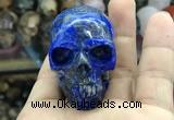 CDN560 35*50*40mm skull lapis lazuli decorations wholesale