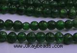 CDP01 15.5 inches 3mm round A- grade diopside gemstone beads