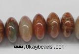 CDQ32 15.5 inches 10*18mm rondelle natural red quartz beads wholesale