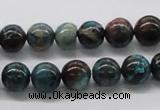 CDS07 16 inches 10mm round dyed serpentine jasper beads wholesale