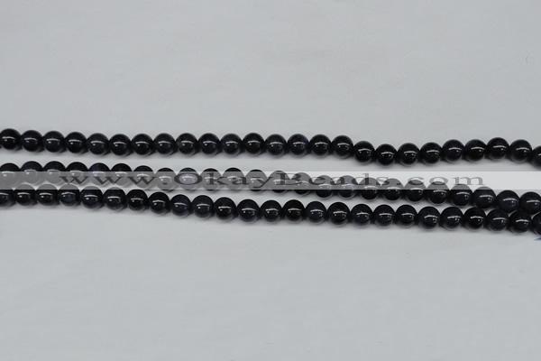 CDU101 15.5 inches 6mm round blue dumortierite beads wholesale