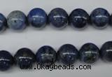 CDU103 15.5 inches 10mm round blue dumortierite beads wholesale