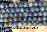 CDU363 15.5 inches 10mm round sunset dumortierite beads wholesale