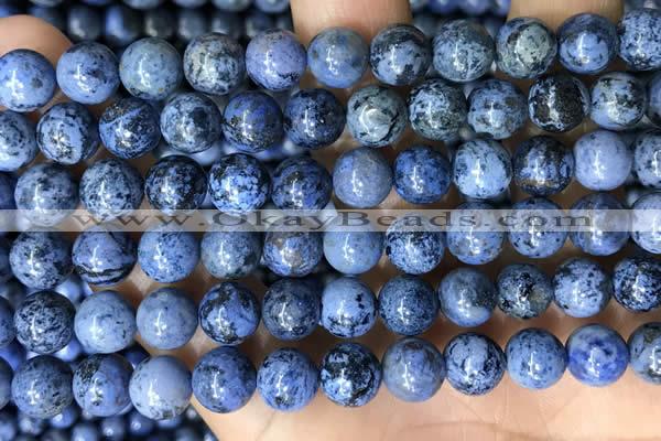 CDU368 15.5 inches 8mm round dumortierite gemstone beads