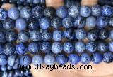 CDU369 15.5 inches 10mm round dumortierite gemstone beads