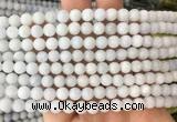 CEBS01 15 inches 6mm round celestite gemstone beads wholesale