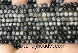 CEE540 15.5 inches 4mm round eagle eye jasper gemstone beads