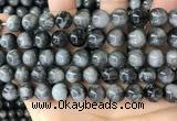 CEE543 15.5 inches 10mm round eagle eye jasper gemstone beads