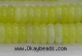 CEJ212 15.5 inches 3*8mm rondelle lemon jade beads wholesale