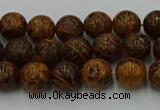 CEJ301 15.5 inches 6mm round elephant skin jasper beads wholesale