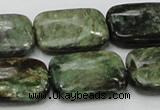 CEM20 15.5 inches 18*25mm rectangle emerald gemstone beads wholesale