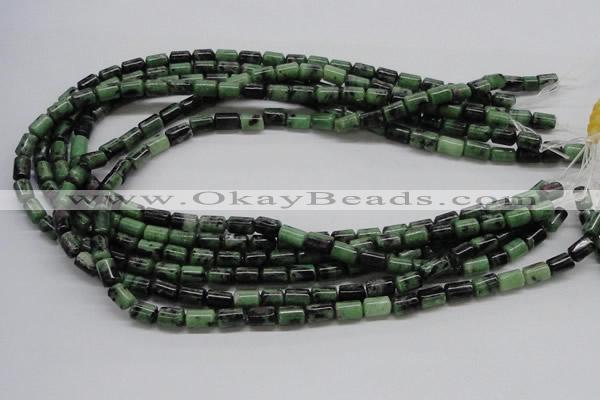 CEP07 15.5 inches 6*8mm column epidote gemstone beads Wholesale