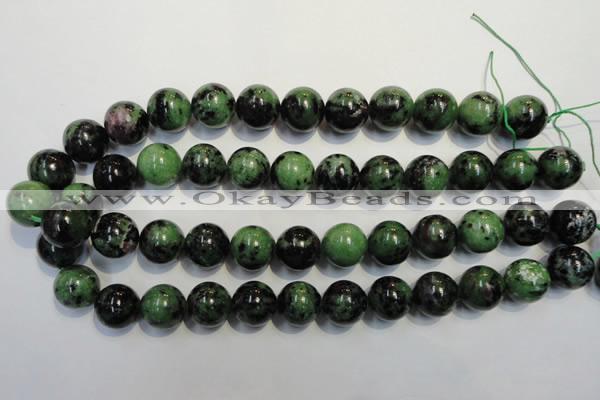 CEP102 15.5 inches 16mm round epidote gemstone beads