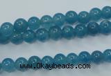 CEQ02 15.5 inches 6mm round blue sponge quartz beads wholesale