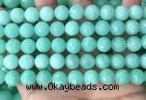 CEQ313 15.5 inches 10mm faceted round green sponge quartz beads