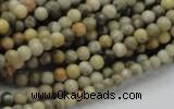 CFA01 15.5 inches 4mm round chrysanthemum agate gemstone beads