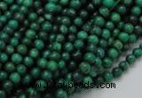 CFA65 15.5 inches 4mm round green chrysanthemum agate beads