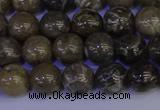 CFC212 15.5 inches 8mm round grey fossil coral beads wholesale