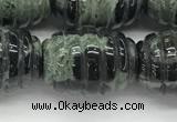 CFG1510 15.5 inches 15*20mm carved rice kambaba jasper beads