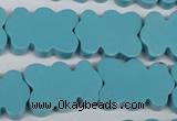 CFG285 15.5 inches 17*25mm carved turquoise beads