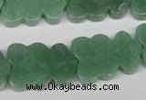 CFG286 15.5 inches 17*25mm carved green aventurine beads