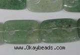 CFG330 15.5 inches 18*25mm carved rectangle Indian aventurine beads