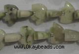 CFG781 15.5 inches 10*15mm carved animal lucky jade beads