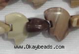 CFG796 12.5 inches 14*18mm carved animal jasper beads