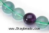 CFL01 4mm AA grade round natural fluorite  beads Wholesale