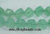 CFL100 15.5 inches 8*8mm cube natural green fluorite gemstone beads