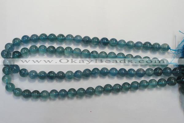 CFL1003 15.5 inches 10mm round blue fluorite beads wholesale