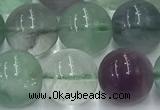 CFL1137 15.5 inches 10mm round fluorite beads wholesale