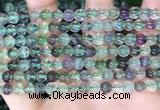 CFL1151 15.5 inches 6mm round fluorite gemstone beads