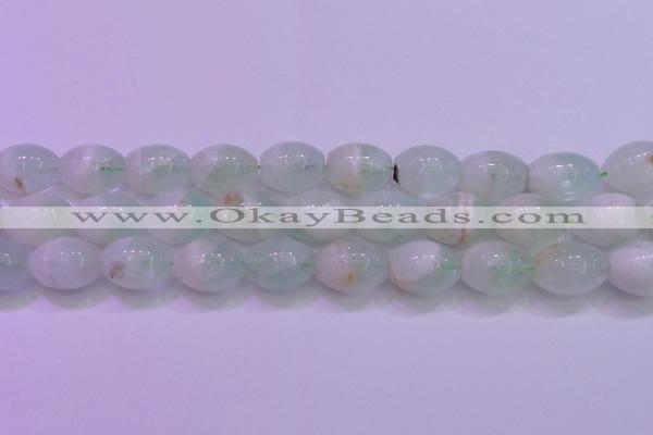 CFL1205 15.5 inches 15*20mm rice green fluorite gemstone beads