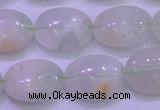 CFL1218 15.5 inches 12*16mm oval green fluorite gemstone beads