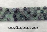 CFL1452 15.5 inches 8mm round fluorite beads wholesale