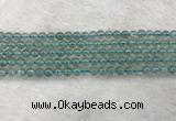 CFL1514 15.5 inches 4mm round blue fluorite gemstone beads