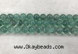 CFL1518 15.5 inches 12mm round blue fluorite gemstone beads