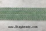 CFL1521 15.5 inches 4mm round green fluorite gemstone beads